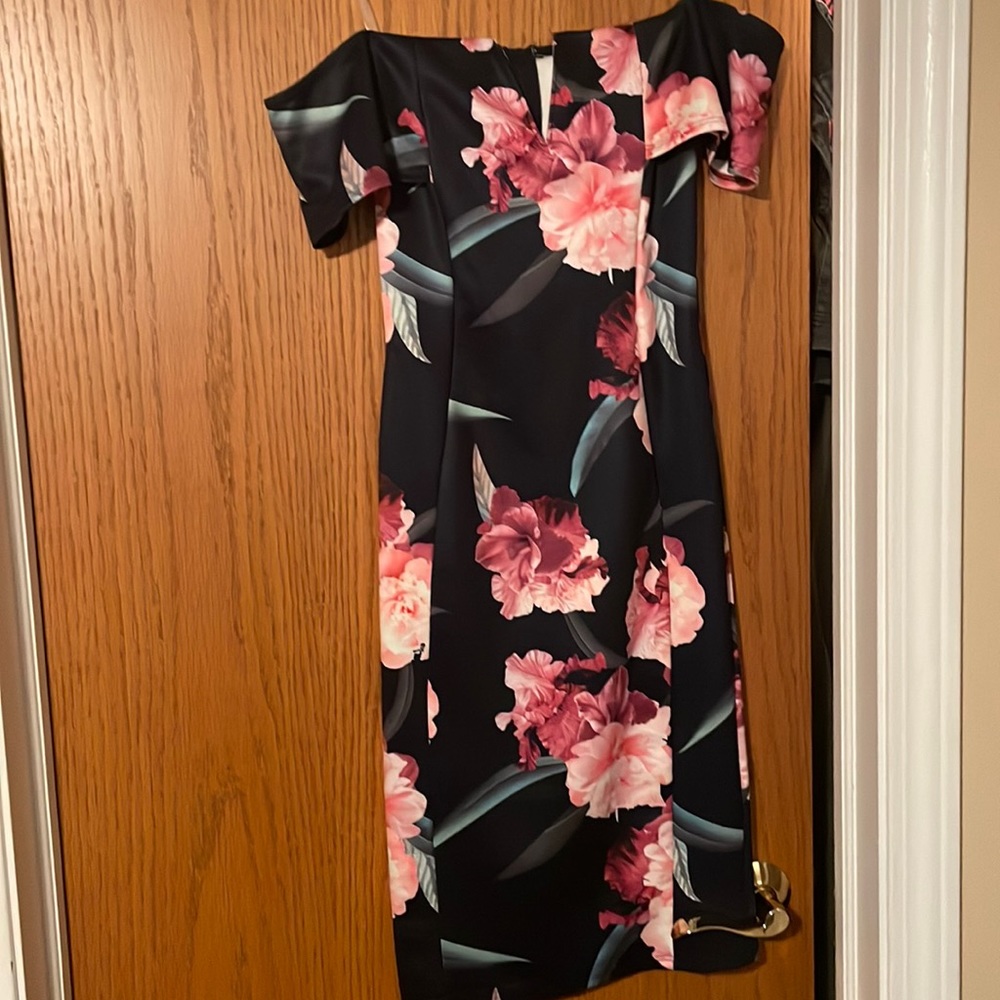 Midi Off the Shoulder Dress. Size Small. Never worn